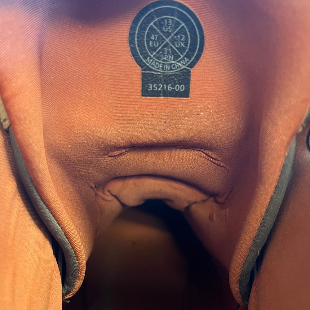 Simms Tan and Black Wading Boots - Picture 6 of 10